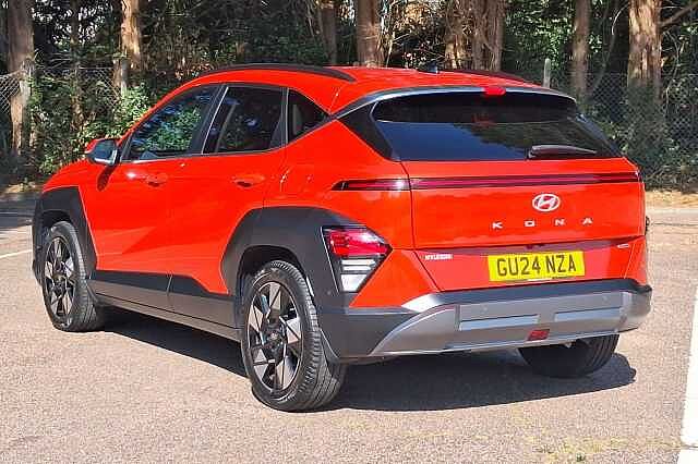 Hyundai KONA 1.6 GDi Hybrid Ultimate 5dr DCT Orange