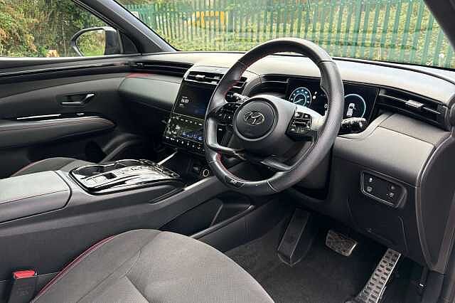 Hyundai TUCSON 1.6 TGDi Hybrid 230 N Line 5dr 2WD Auto Black