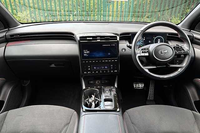 Hyundai TUCSON 1.6 TGDi Hybrid 230 N Line 5dr 2WD Auto Black