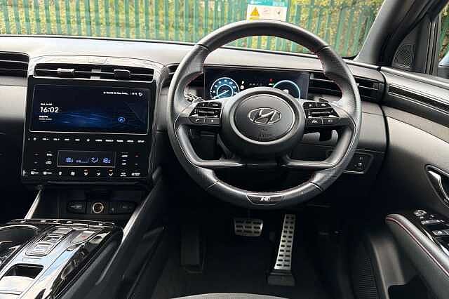 Hyundai TUCSON 1.6 TGDi Hybrid 230 N Line 5dr 2WD Auto Black