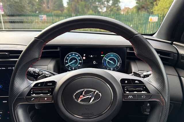 Hyundai TUCSON 1.6 TGDi Hybrid 230 N Line 5dr 2WD Auto Black