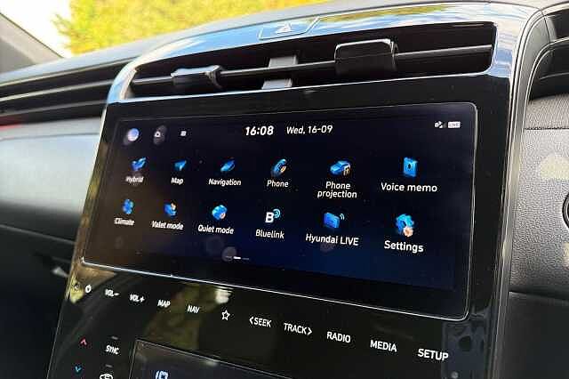 Hyundai TUCSON 1.6 TGDi Hybrid 230 N Line 5dr 2WD Auto Black