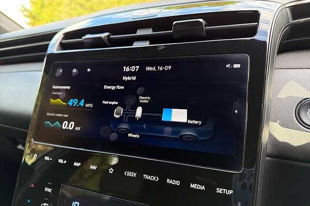 Hyundai TUCSON 1.6 TGDi Hybrid 230 N Line 5dr 2WD Auto Black