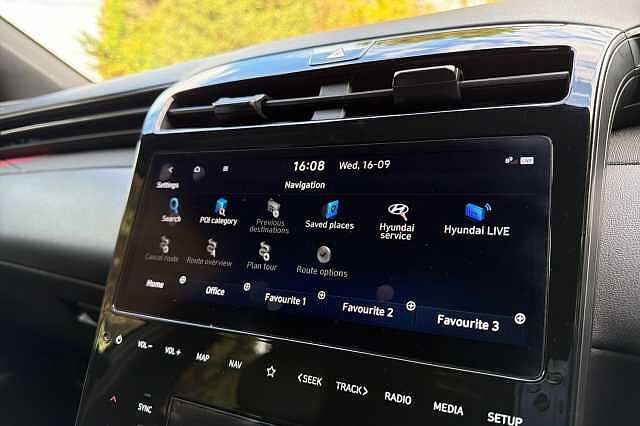 Hyundai TUCSON 1.6 TGDi Hybrid 230 N Line 5dr 2WD Auto Black