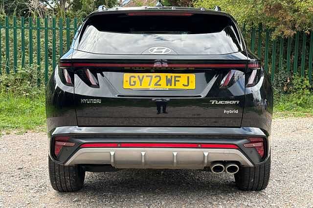 Hyundai TUCSON 1.6 TGDi Hybrid 230 N Line 5dr 2WD Auto Black