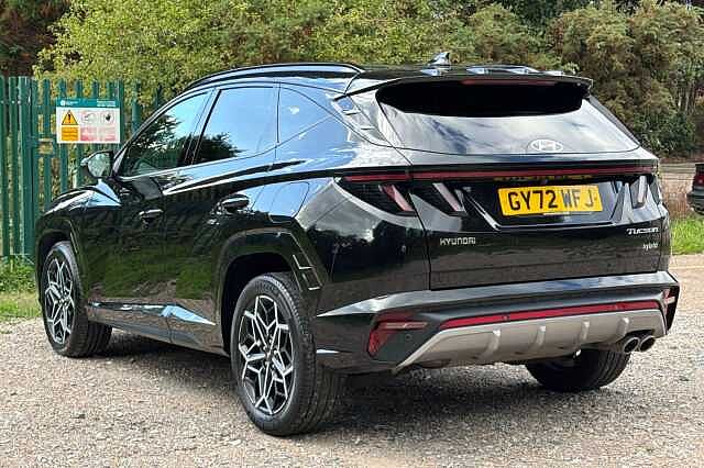 Hyundai TUCSON 1.6 TGDi Hybrid 230 N Line 5dr 2WD Auto Black