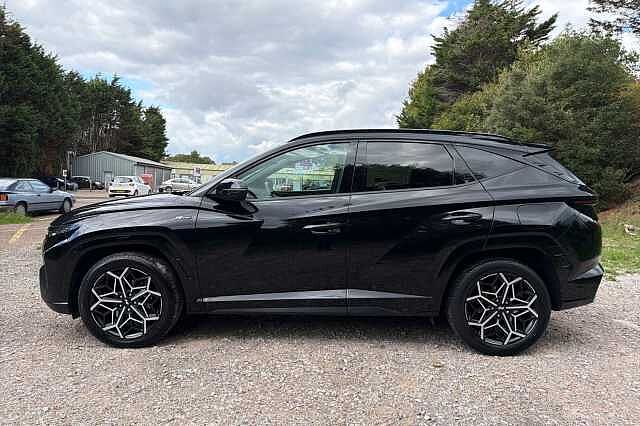 Hyundai TUCSON 1.6 TGDi Hybrid 230 N Line 5dr 2WD Auto Black