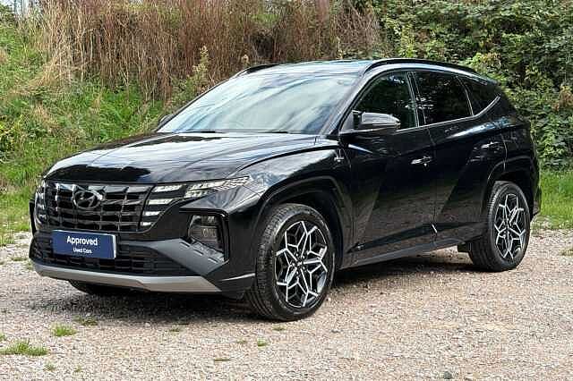 Hyundai TUCSON 1.6 TGDi Hybrid 230 N Line 5dr 2WD Auto Black
