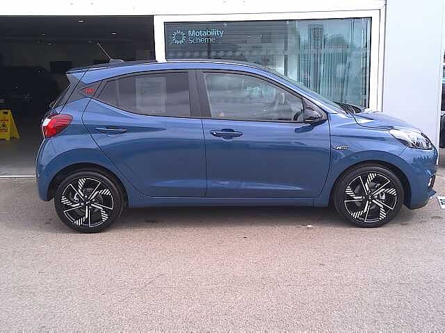 Hyundai I10 1.0T [90] N Line 5dr [Nav] Vibrant Blue