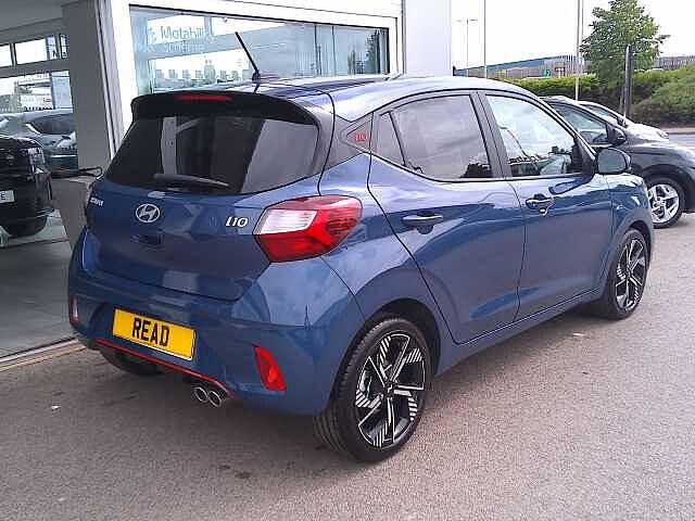 Hyundai I10 1.0T [90] N Line 5dr [Nav] Vibrant Blue