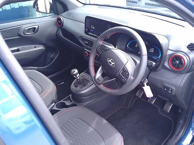 Hyundai I10 1.0T [90] N Line 5dr [Nav] Vibrant Blue
