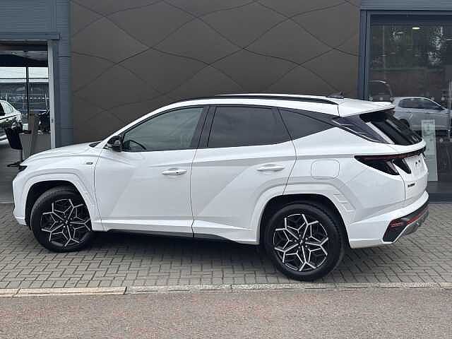 Hyundai TUCSON N Line 1.6 230PS HEV WHITE