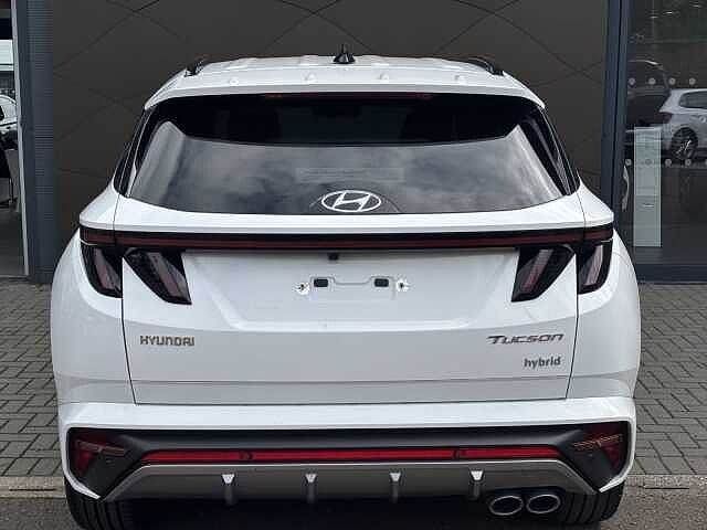 Hyundai TUCSON N Line 1.6 230PS HEV WHITE