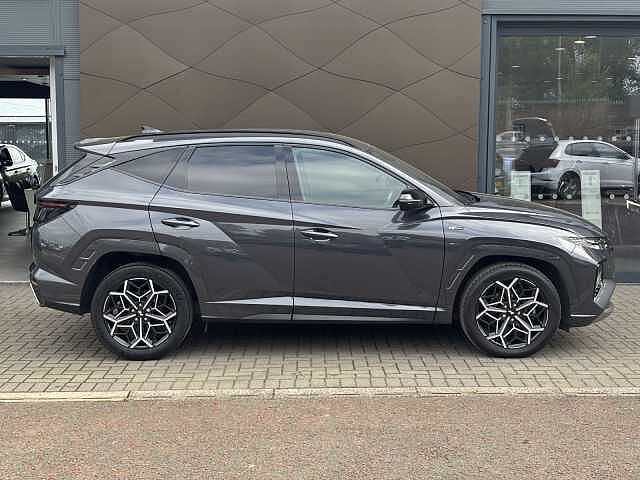 Hyundai TUCSON N Line 1.6 T-GDI 230PS HEV Dark Knight Grey