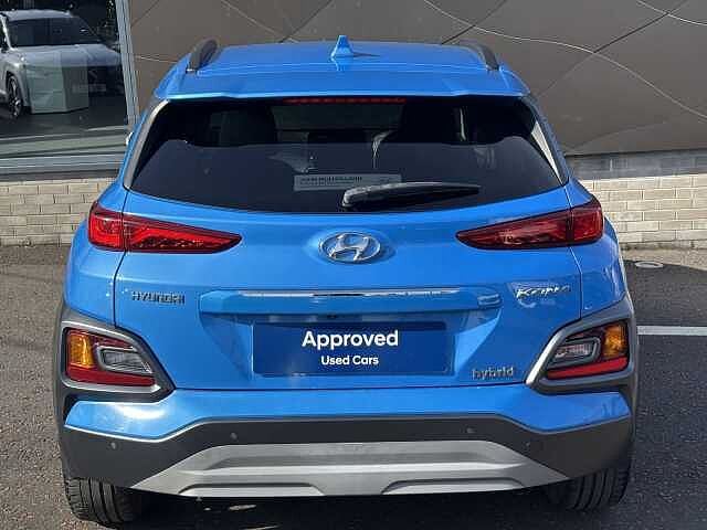 Hyundai KONA HYBRID Premium SE 1.6 GDI HEV DCT Auto Blue Lagoon