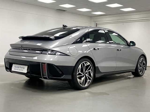 Hyundai IONIQ 6 168kW Premium 77kWh 4dr Auto SILVER