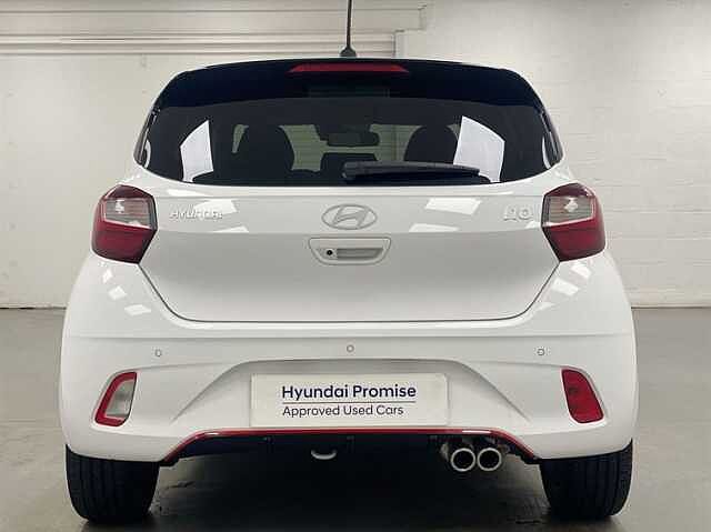 Hyundai I10 1.0T [90] N Line 5dr [Nav] WHITE