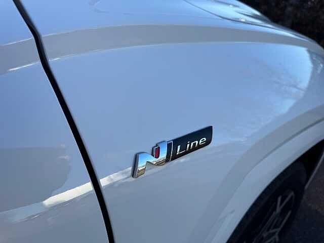 Hyundai TUCSON 1.6 TGDi Hybrid 230 N Line 5dr 2WD Auto White