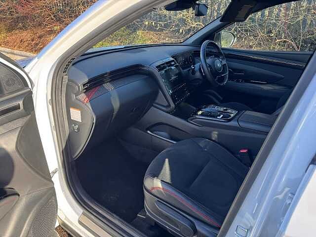 Hyundai TUCSON 1.6 TGDi Hybrid 230 N Line 5dr 2WD Auto White