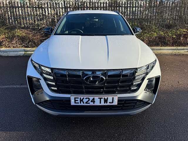 Hyundai TUCSON 1.6 TGDi Hybrid 230 N Line 5dr 2WD Auto White