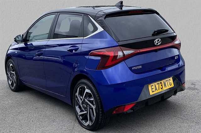 Hyundai I20 1.0 T-GDi 100ps Ultimate 48 Volt Hybrid DCT Meta Blue