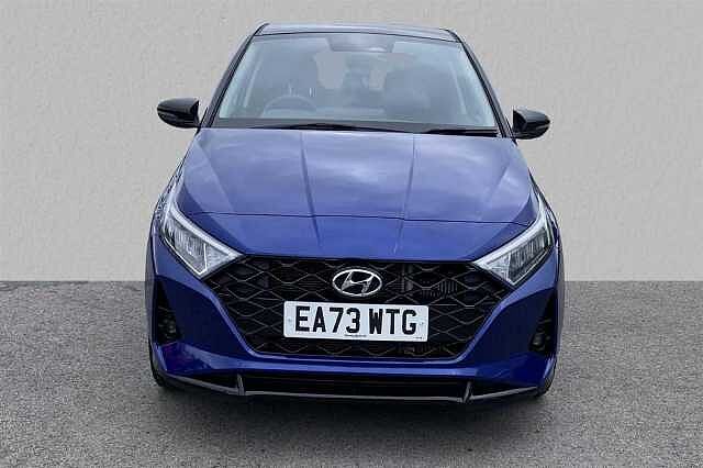 Hyundai I20 1.0 T-GDi 100ps Ultimate 48 Volt Hybrid DCT Meta Blue