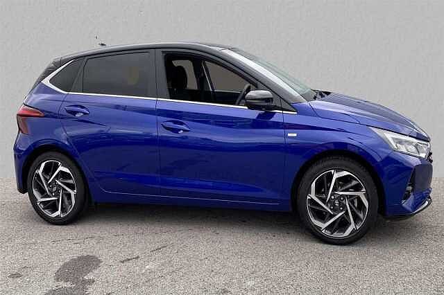 Hyundai I20 1.0 T-GDi 100ps Ultimate 48 Volt Hybrid DCT Meta Blue