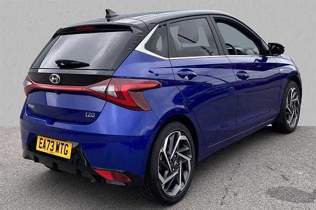 Hyundai I20 1.0 T-GDi 100ps Ultimate 48 Volt Hybrid DCT Meta Blue