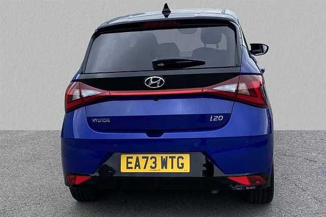 Hyundai I20 1.0 T-GDi 100ps Ultimate 48 Volt Hybrid DCT Meta Blue