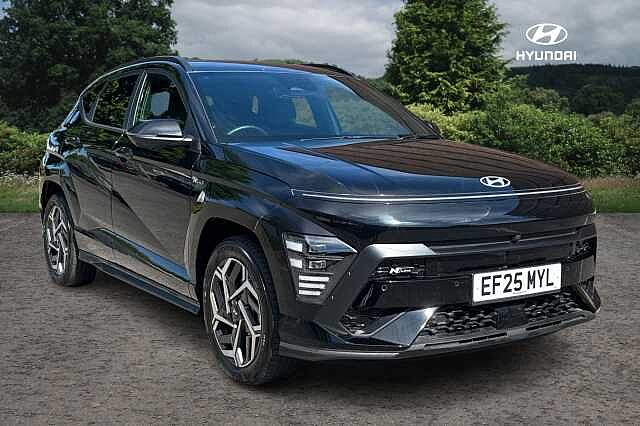 Hyundai KONA 1.6 Hybrid 129 N Line S 5dr DCT Abyss Black