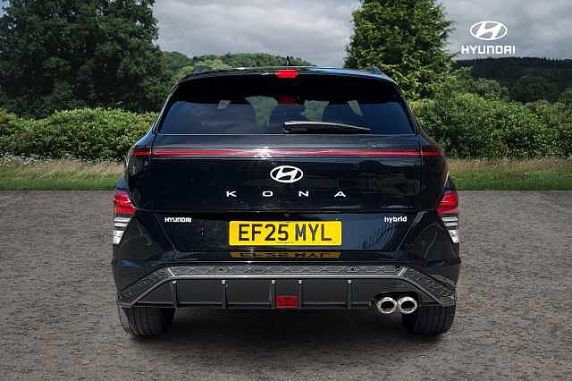 Hyundai KONA 1.6 Hybrid 129 N Line S 5dr DCT Abyss Black
