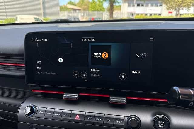 Hyundai KONA 1.6 Hybrid 129 N Line S 5dr DCT Abyss Black