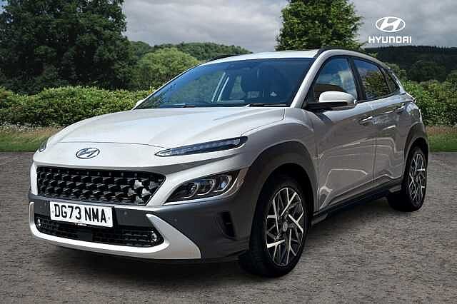Hyundai KONA 1.6 GDi Hybrid Ultimate 5dr DCT Cyber Grey