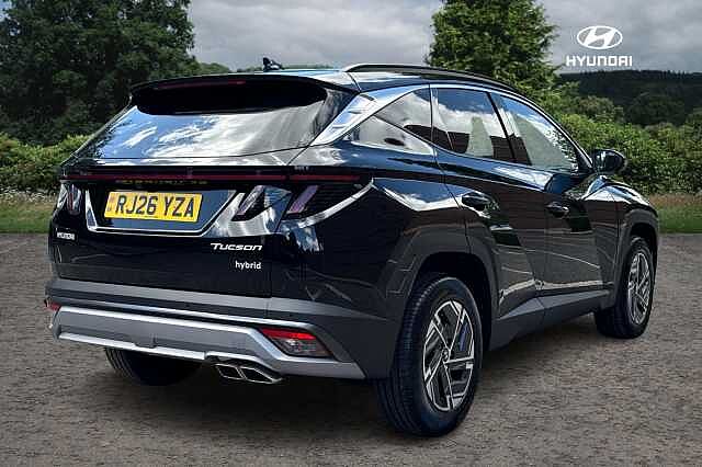Hyundai TUCSON 1.6T Hybrid Advance 5dr Auto Abyss Black
