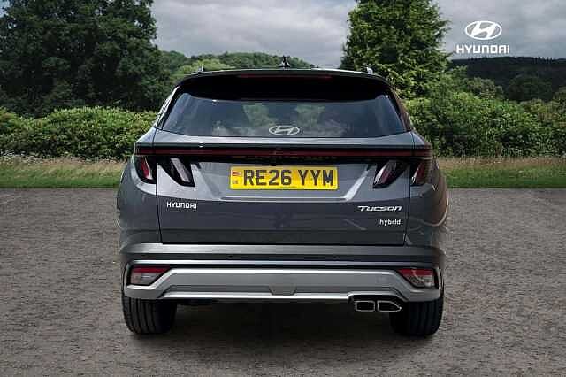 Hyundai TUCSON 1.6T 239 Hybrid Black Line 5dr Auto Ecotronic Grey