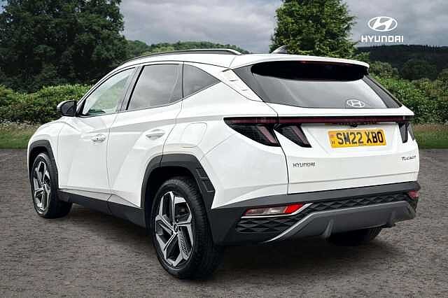 Hyundai TUCSON 1.6 TGDi Ultimate 5dr 2WD Atlas White