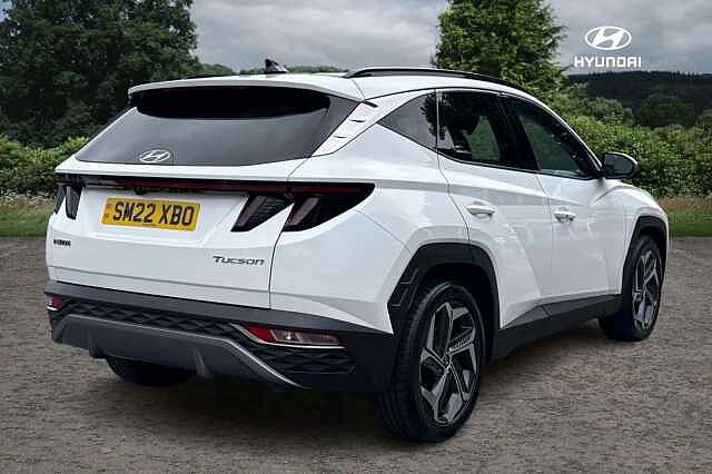 Hyundai TUCSON 1.6 TGDi Ultimate 5dr 2WD Atlas White