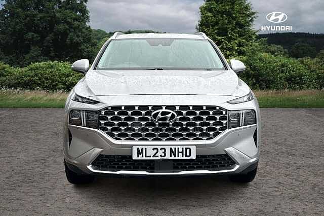 Hyundai SANTA FE 1.6 TGDi Hybrid Premium 5dr Auto Typhoon Silver