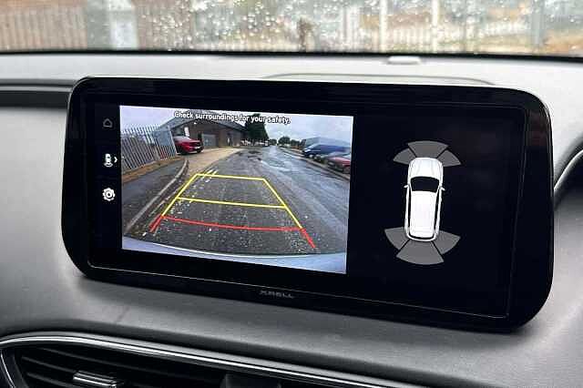 Hyundai SANTA FE 1.6 TGDi Hybrid Premium 5dr Auto Typhoon Silver
