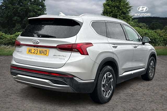 Hyundai SANTA FE 1.6 TGDi Hybrid Premium 5dr Auto Typhoon Silver