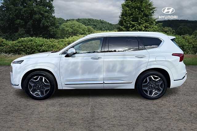 Hyundai SANTA FE 1.6 TGDi Hybrid Ultimate 5dr 4WD Auto White