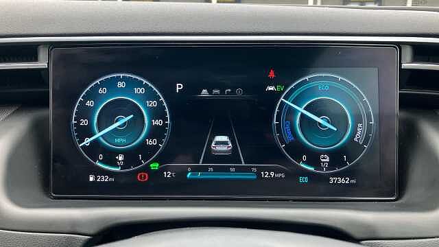 Hyundai TUCSON 1.6 TGDi Hybrid 230 Ultimate 5dr 2WD Auto Hybrid Estate Black