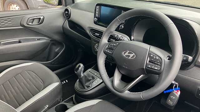 Hyundai I10 1.0 [63] Advance 5dr Auto [Nav] Petrol Hatchback Aurora Grey - Pearl