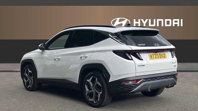 Hyundai TUCSON 1.6 TGDi Plug-in Hybrid Ultimate 5dr 4WD Auto Estate White