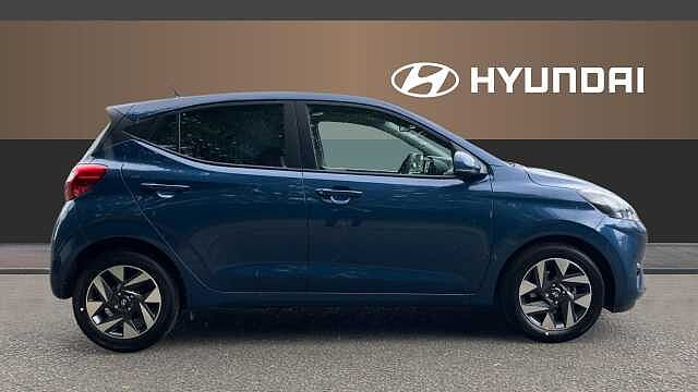 Hyundai I10 1.0 [63] Advance 5dr Auto [Nav] Petrol Hatchback Vibrant Blue - Pearl