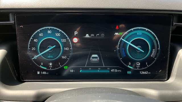 Hyundai TUCSON 1.6 TGDi Hybrid 230 N Line S 5dr 2WD Auto Hybrid Estate White