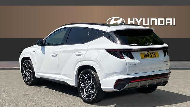 Hyundai TUCSON 1.6 TGDi Hybrid 230 N Line S 5dr 2WD Auto Hybrid Estate White