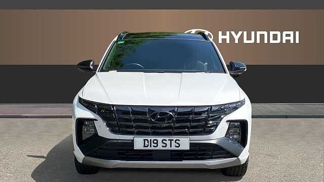 Hyundai TUCSON 1.6 TGDi Hybrid 230 N Line S 5dr 2WD Auto Hybrid Estate White