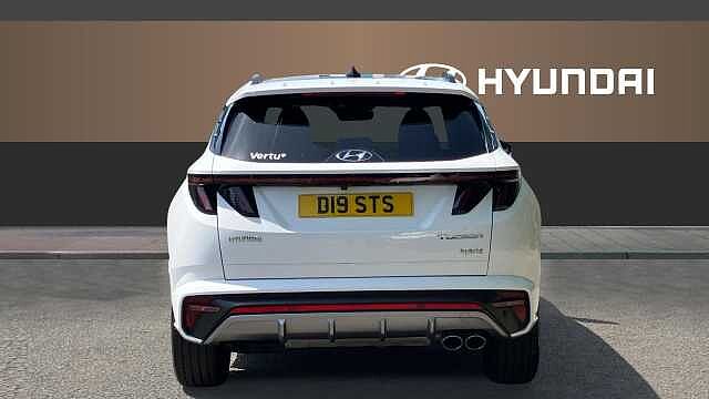 Hyundai TUCSON 1.6 TGDi Hybrid 230 N Line S 5dr 2WD Auto Hybrid Estate White