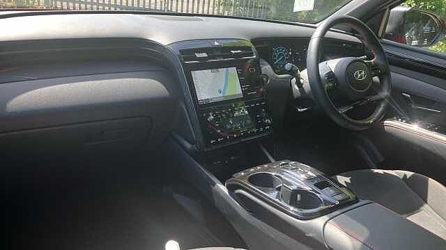 Hyundai TUCSON 1.6 TGDi Plug-in Hybrid N Line 5dr 4WD Auto Estate Red